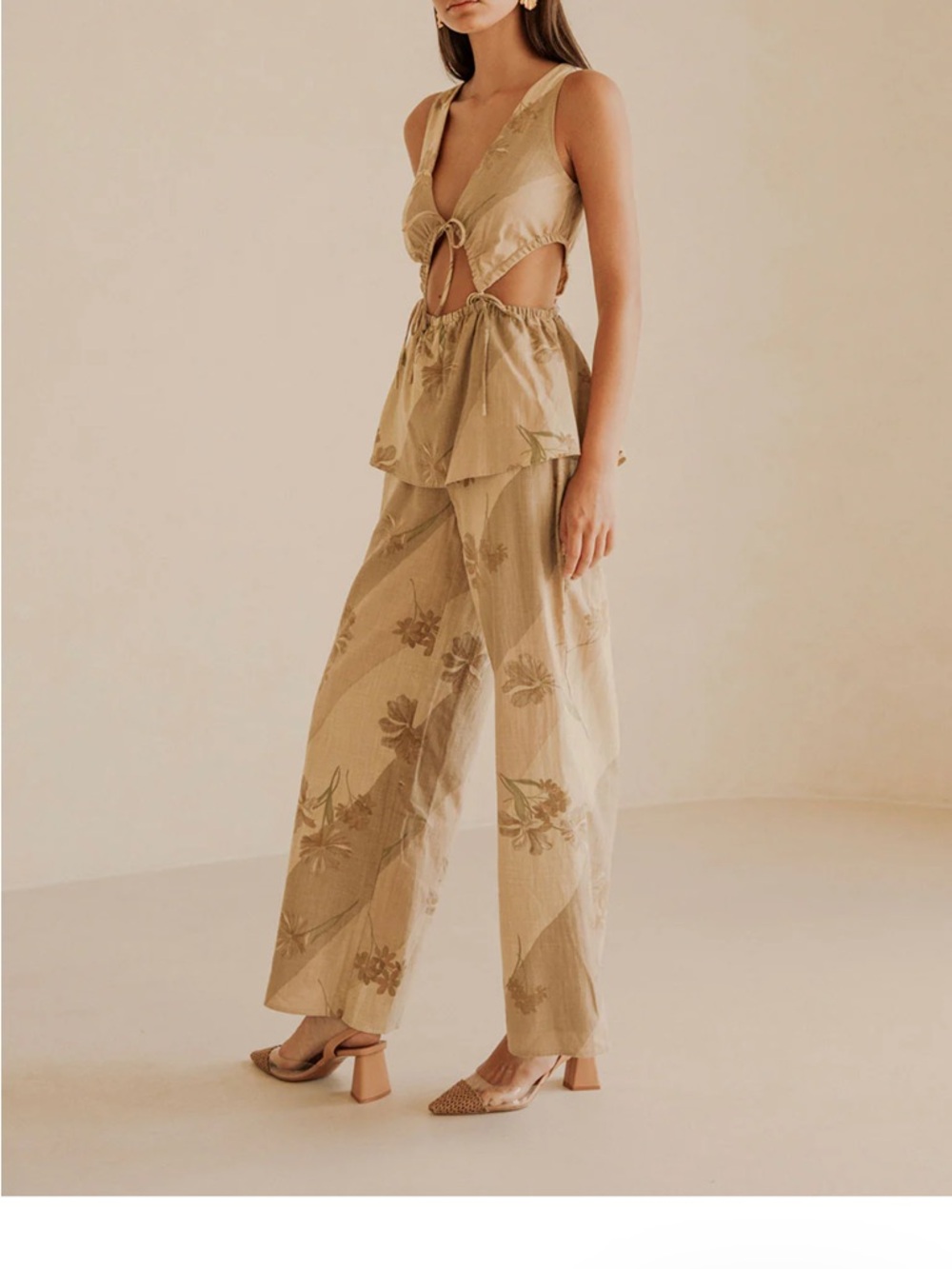 Gorgeous cotton jumpsuit by Sabo - Picture 2 of 6